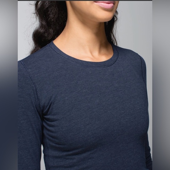 Lululemon🍋 Anytime Dress Heathered Inkwell Size 2 - Picture 14 of 16